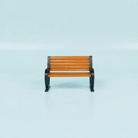 1/64 Scale Bench Highly Detailed Miniature Park Bench Resin Material