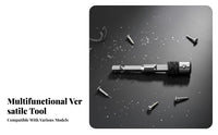 Screwdriver Bit Holder with Self Locking Mechanism Sturdy double Purpose Socket Adapter Wear Resistant Tool Accessory for Tight Confined Areas