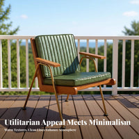 urban and aesthetic Minimalist Iron Armchair Retro design Single Sofa Light Luxury Indoor Seating Geometric Frame for Design aficionados, Business Owners, Cafe, Living Room, Bedroom, Office