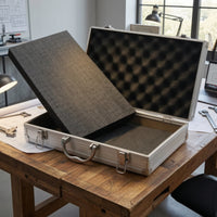 Aluminum Case with Foam Portable with Foam Compact Aluminum for Hobbyists