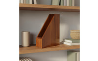 Space Saving Solid Wood Bookshelf Vintage Design Multi-Layer Book Rack Wooden Desk Organizer with Drawer for Students, Study Room