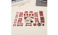 Metal Kit Close-Tolerance RC Car Parts with Shock Absorbers Damping Part for WLtoys 1/14 144001 144002 144010