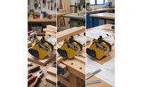 Woodworking Jig with Router Bits Adjustable Router Milling Groove Bracket