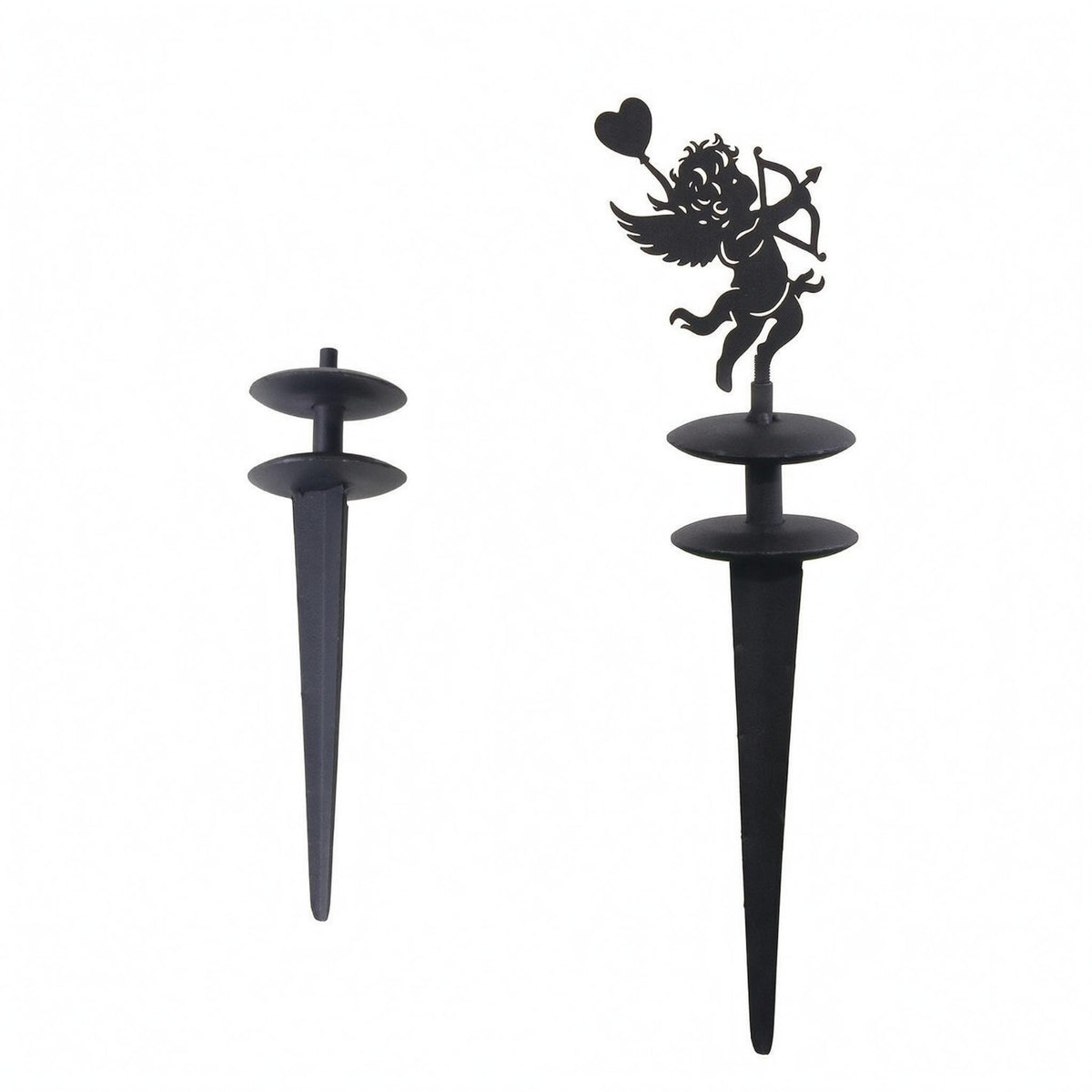 Slim Iron Hose Guide Stake Outdoor Decorative Hose Guide Spike