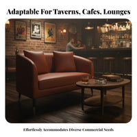 Vintage design Upholstered Restaurant Bench and Table configurable Combination Dining Booth Set sturdyDuty Construction Banquette Seating Space Saving Design for Cafe Proprietors, Bar Managers, Interior Designers, Restaurants, Cafes, Lounges, Bistros