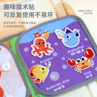Cloth Book for Toddlers with Interactive Elements