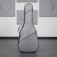 Padded Guitar Bag Two-strapStrap Acoustic Guitar Bag Water-Resistant Case for Guitarists, Students, Travel