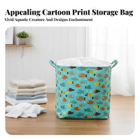 Foldable Frame Storage Box Foldable Clothes Container Stackable for Dorm Room