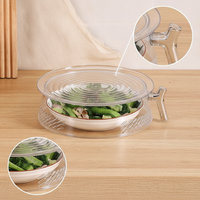 Multi-layer Insulated Food Cover for Dining Table - Hollow Design, Dustproof and Mosquito-proof