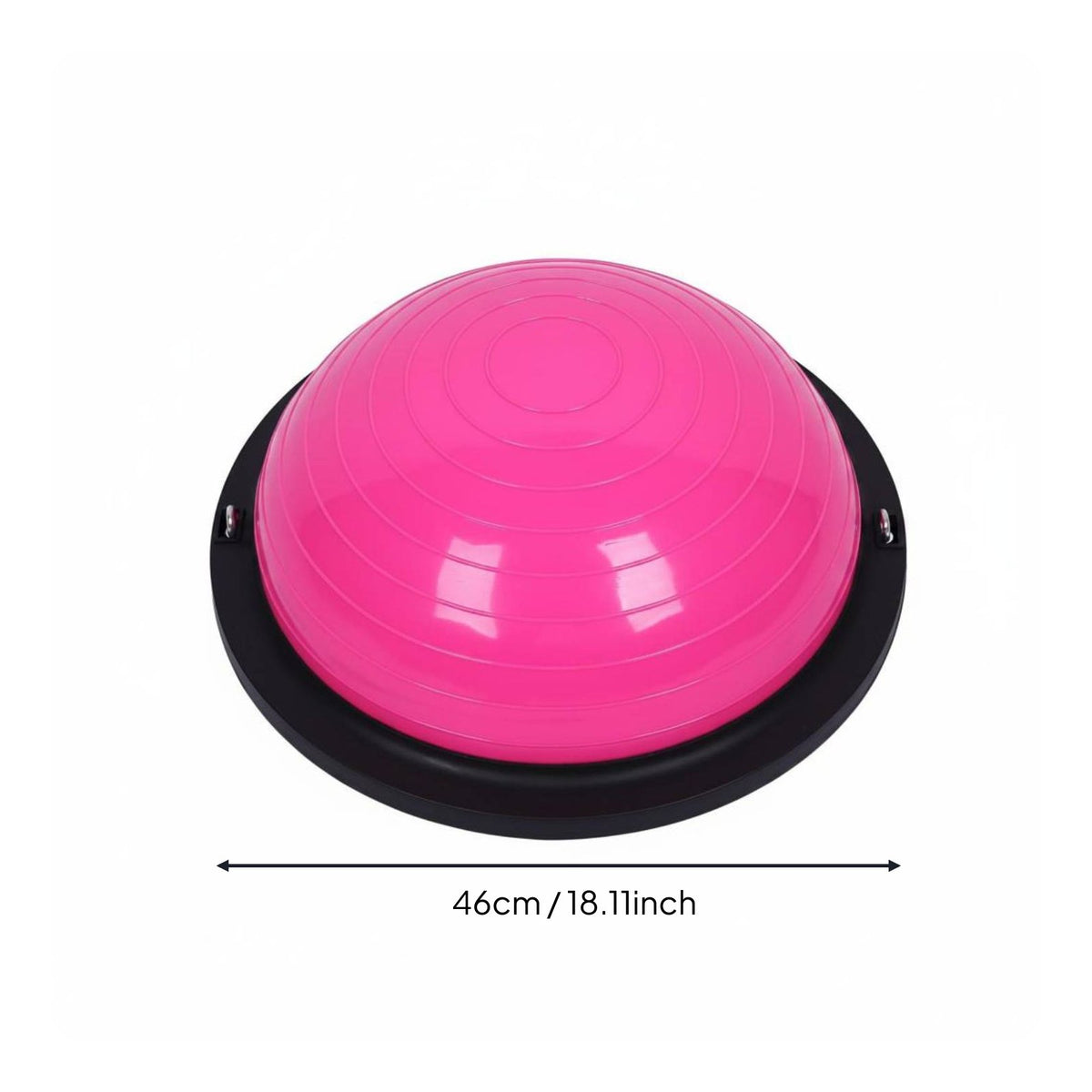 Burst-Resistant-Proof Half Balance Ball Non-Slip Fitness Half Ball Heavy Duty Fitness Equipment High Rebound for Gym
