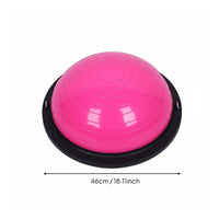 Burst-Resistant-Proof Half Balance Ball Non-Slip Fitness Half Ball Heavy Duty Fitness Equipment High Rebound for Gym