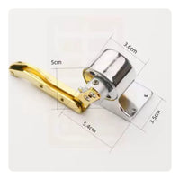 Cylindrical Housing Piano Slow-Fall Damper Curved Lever Arm Piano Soft Close Device Rectangular Base Music Hardware Metal