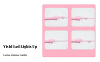 LED Jump Rope Colorful Lights Light up Jump Rope Glow in the Dark Luminous Toy for Children, Kids, Night Use, Outdoor