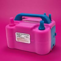 Portable Balloon Pump with Dual Nozzles Compact Electric Balloon Pump for Party Planners