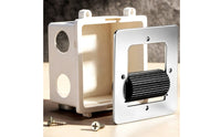 walls box Wire Guide Smooth Wire Pulling Aid with Roller Metal for Electricians