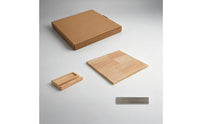 Natural Wood Crochet Blocking Board Metal Pins Wooden Blocking Board Upright Stand Craft Tool Precise Grid
