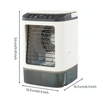 3 Speed Settings Desktop Misting Fan Humidifier Function Portable Misting Fan Quiet Operation