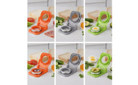 Sandwich Cutter with Sealer Stainless Steel Sandwich Cutter and Sealer Tool Easy to Use Spring-Assisted for Parents
