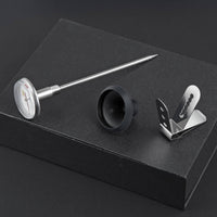 Coffee Thermometer Stainless Steel Temperature Gauge Easy to Read Cooking Tool for Espresso