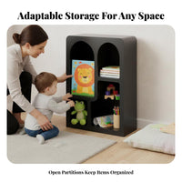 Modern design Cave-Shaped shelving unit flexible Design Storage Cabinet Multi-Functional Display Shelf Irregular Shape for Book Lovers, Office Workers, Living Room, Entryway, Playroom, Bedroom