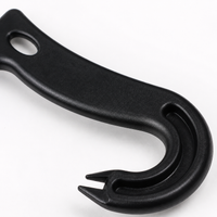 Can Opener for Elderly, Effort Saving Hook Tin Opener, Smooth-Cut Side Opening Manual Can Opener Synthetic Material Ergonomic Handle Kitchen Gadget