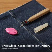 Seam Unpicker Stitch Unpicker With Guarding Cap Thread Remover Tool for Embroiderers, DIY Enthusiast S, Dressmaking, Quilting, DIY Projects