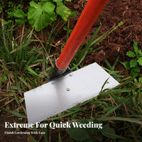 Long Handle Weeding Hoe Ergonomic Design Steel Weeding Hoe Gardening Tool Lightweight for Farming