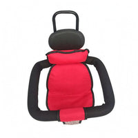 Tricycle Safety Guard Metal Frame Stroller Handrail Guard Child Transport Accessory Rounded Top Handle Black