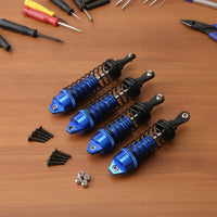 4 Pieces RC Car Shock Absorbing Parts Threaded Damper Shock Absorbing Parts Lightweight Parts
