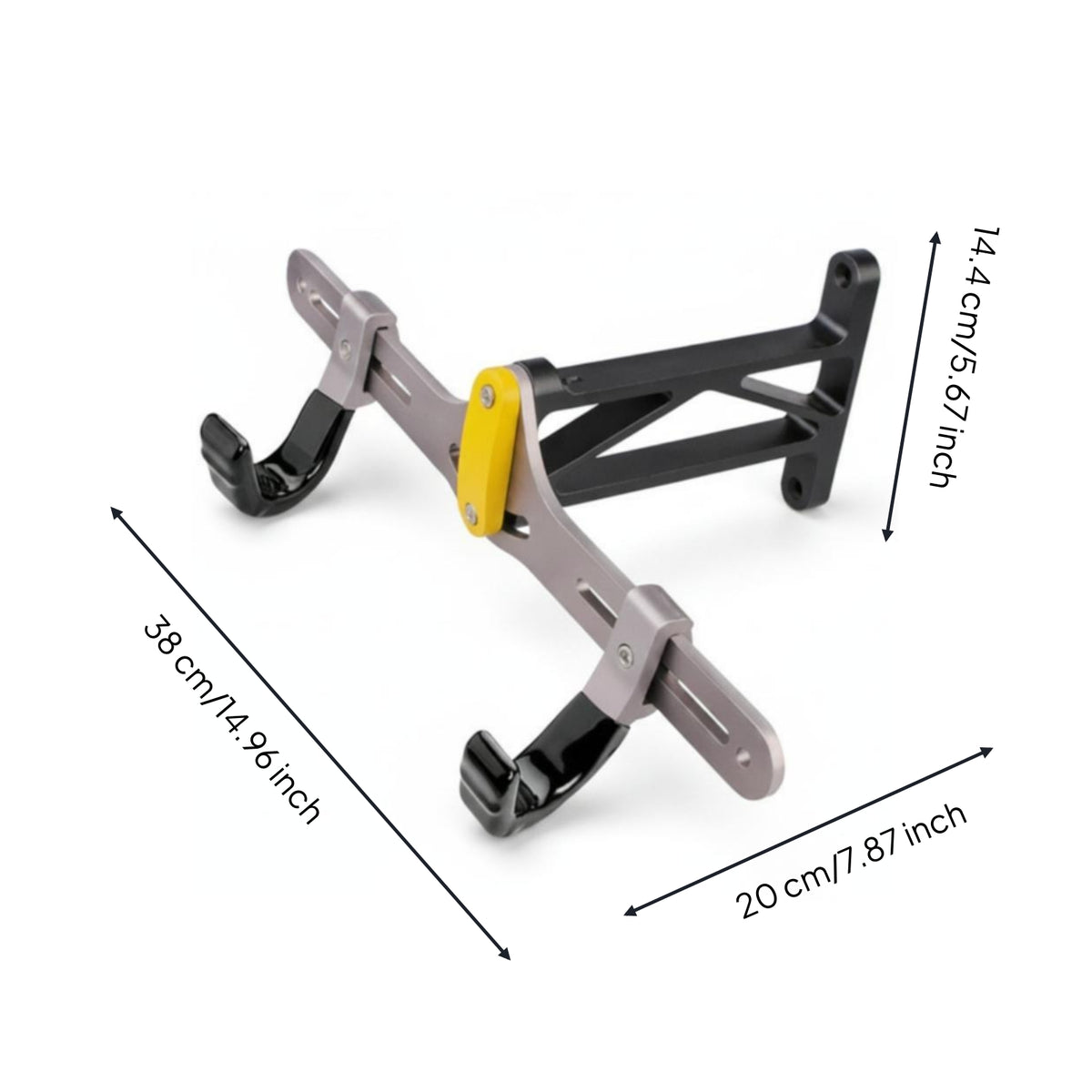 Safeguarding Adjustable Cycle Hanger Space Saving Wall-Mounted Bike Hanger Sturdy