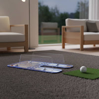 Golf Putting Alignment Mirror Posture Correction Golf Putting Mirror Reflective Surface Putter Practice Tool for Beginners, Home
