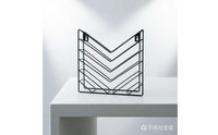 Metal Wire Magazine Holder Profile Wall-Mounted Magazine Rack Home Storage