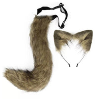 Faux Hair Tail with Adjustable Strap Soft Faux Hair Tail Lightweight Cosplay Accessory for Cosplayers