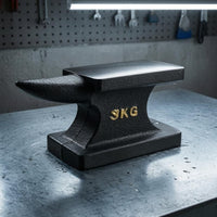 Heavy Solid Base Cast Iron Tapered Anvil Textured Finish Small Blacksmith Anvil Polished Surface Bench Block