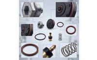 Threaded Air Compressor Regulator Repair Kit Compact Compressor Regulator Repair Kit Portable Oilunrestricted for Mechanics
