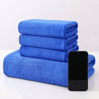 400 GRAMS PER SQUARE METER Microfibre Cloth Car Drying Towel, Absorbent Cloth for Detailing, Thick Low-Shedding Microfibre with Bound Edges