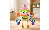 Sensory Pull String Toy Soft Baby Bottle Toy Long-Lasting Safe for Babies, Crib