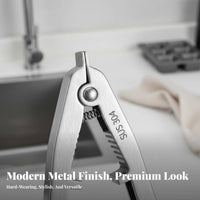 Stainless Steel Clam Unseal Er Labor-Saving Clam Unseal Er Seafood Shell Splitter Long-Lasting Tool Ergonomic Design