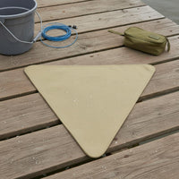 Triangular Stool Cloth Portable Triangle Seat Cloth Foldable Tripod Stool Cover for Fishing, Picnic
