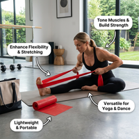 Resistance Bands for Strength Training, Exercise Bands for Fitness, Workout Bands for Home Gym, TPE Material, Accessories