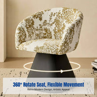 Italian Minimalist Vanity Stool, 360° Rotating Makeup Chair, Bedroom, Retro Backrest, Girls Nail Chair