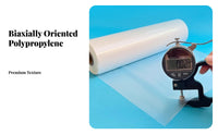Biaxially Oriented Polypropylene Film Thermal Film Anti-Air Pocket Biaxially Oriented Polypropylene Film Laminating Film Roll