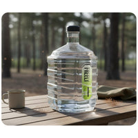 Octagonal Water Tank Lightweight Transparent Water Storage Jug Easy to Clean Camping Equipment for Road Trips