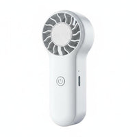 Portable Handheld Mini Fan Large Capacity Battery USB Rechargeable Fan 3-Speed Brushless Drive Mechanism for Students, Dormitory