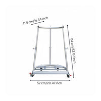 Foldable Hand Trolley Bag Holder Extendable Adjustable Bag Stand
