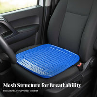 Easy Installation Summer Cooling Seat Pad Non-Slip Breathable Car Seat Cushion Wear-Resistant for Truck Drivers, Van, Forklift
