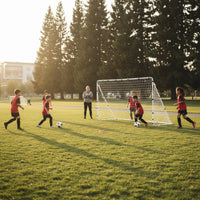 Metal Soccer Net Outdoor Football Net Rapid Assembly up Athletic Gear for Indoor