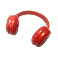 Cute Design 17cm Cotton Doll Accessory New Design Miniature Doll Headphones Ideal Gift Plastic Toy Headset Lightweight for Children, Dollhouse Play