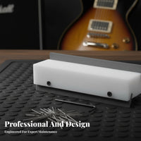 Professional Grade Guitar Fret End Dressing File Easy to Use 45 Degree Fret Border File Long-Lasting for Musicians, Fretwork, Repair Shop