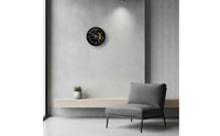 Tire Clock Versatile-Use Tire Wall Clock Mechanical Style Timepiece for Study, Bedroom, Kitchen